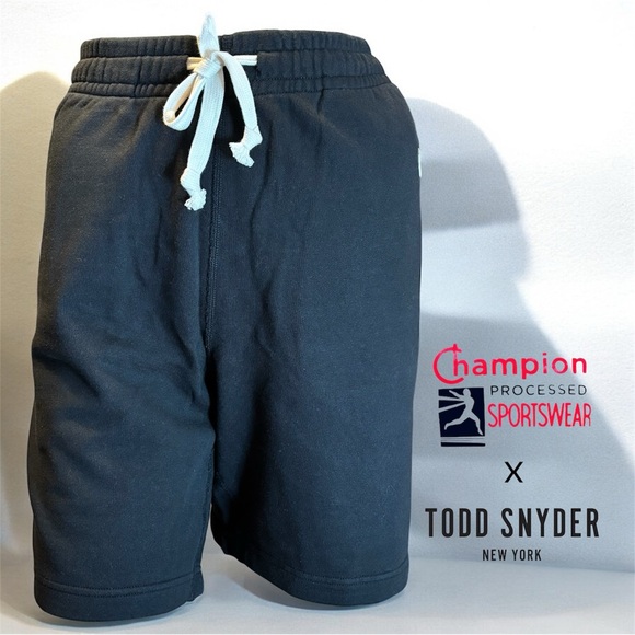 CHAMPION x TODD SNYDER Black Sweat Pants Sz Medium